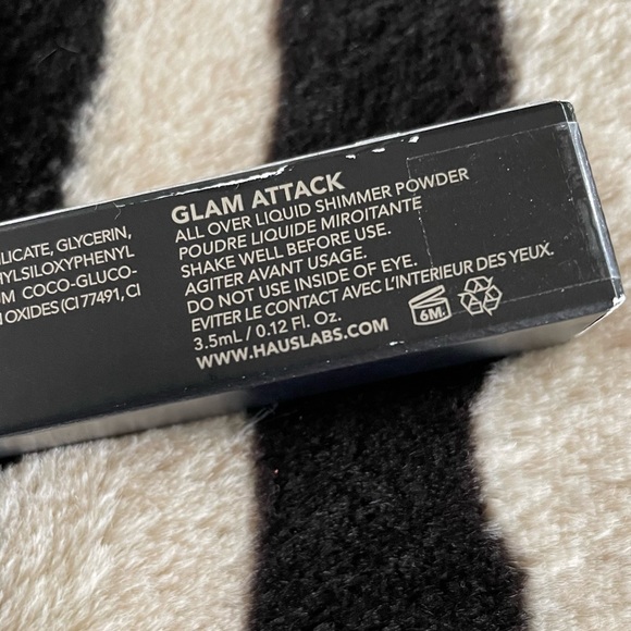 NWT Lady Gaga EYES Liquid Shimmer Eyeshadow Haus Laboratories Silver 11 FLASH - Picture 11 of 16